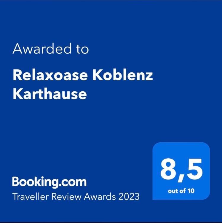 Relaxoase Koblenz Karthause Leilighet Eksteriør bilde